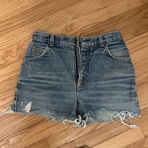 Vintage High Waist Levi’s Jean Shorts